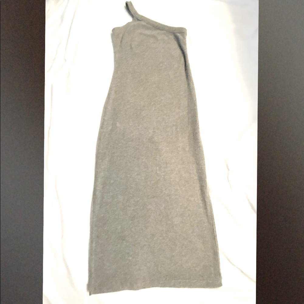 One shoulder dress